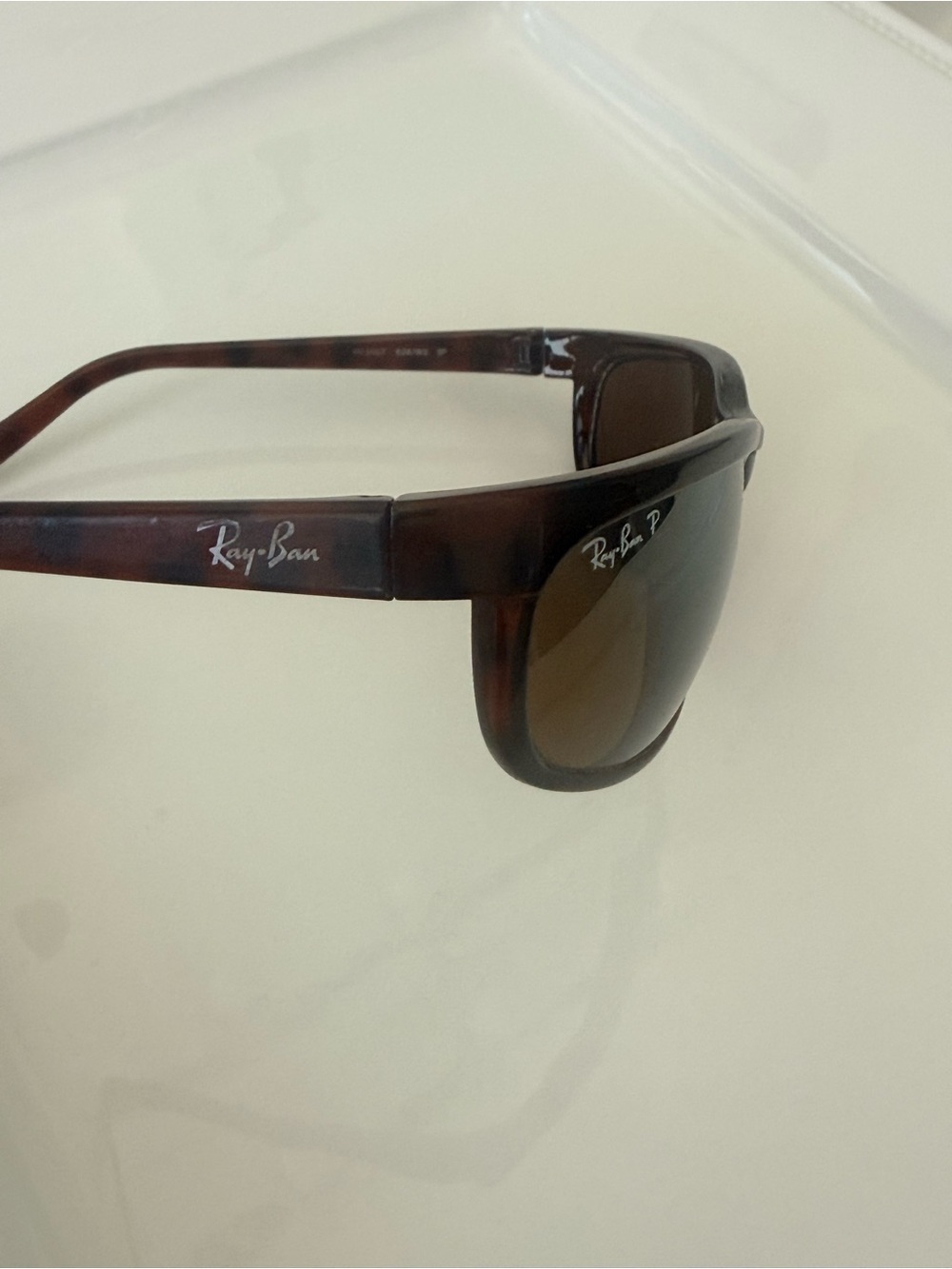 Ray-Ban RB 2027 Predator 2 Polarized Sunglasses Tortoise 628/W2 Italy w/ Case - Picture 5 of 7